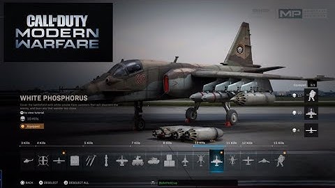 White phosphorus killstreak. Modern warfare