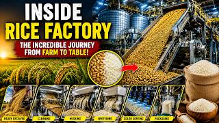 Inside the World’s Most Advanced Rice Processing Factory|| NextEra Manufacturing