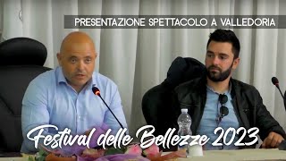 Il Festival delle Bellezze farà tappa per la prima volta a Valledoria - Conferenza stampa
