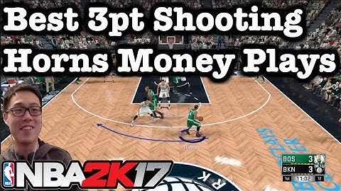 NBA 2K17 Tips How to shoot 3pt Shots Money Plays. 2K17 Shooting Tutorial in Horns #39