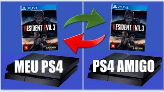 COMO COMPARTILHAR JOGOS NO PS4 !!!