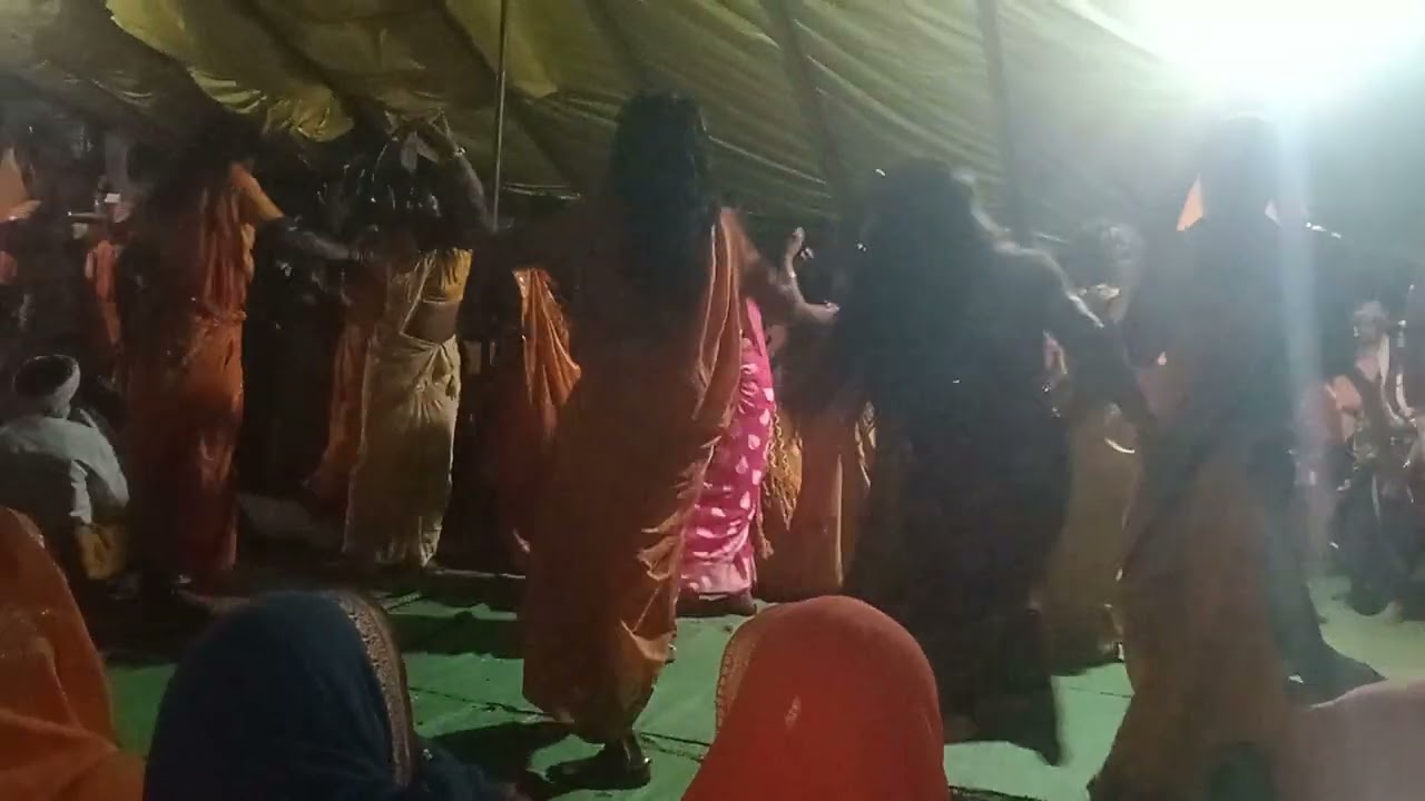 मारा गुरु ने गाना दयालु जीना सिखाया है मोगी माता कार्यक्रम मीडीगांव अमला महाराज के घर