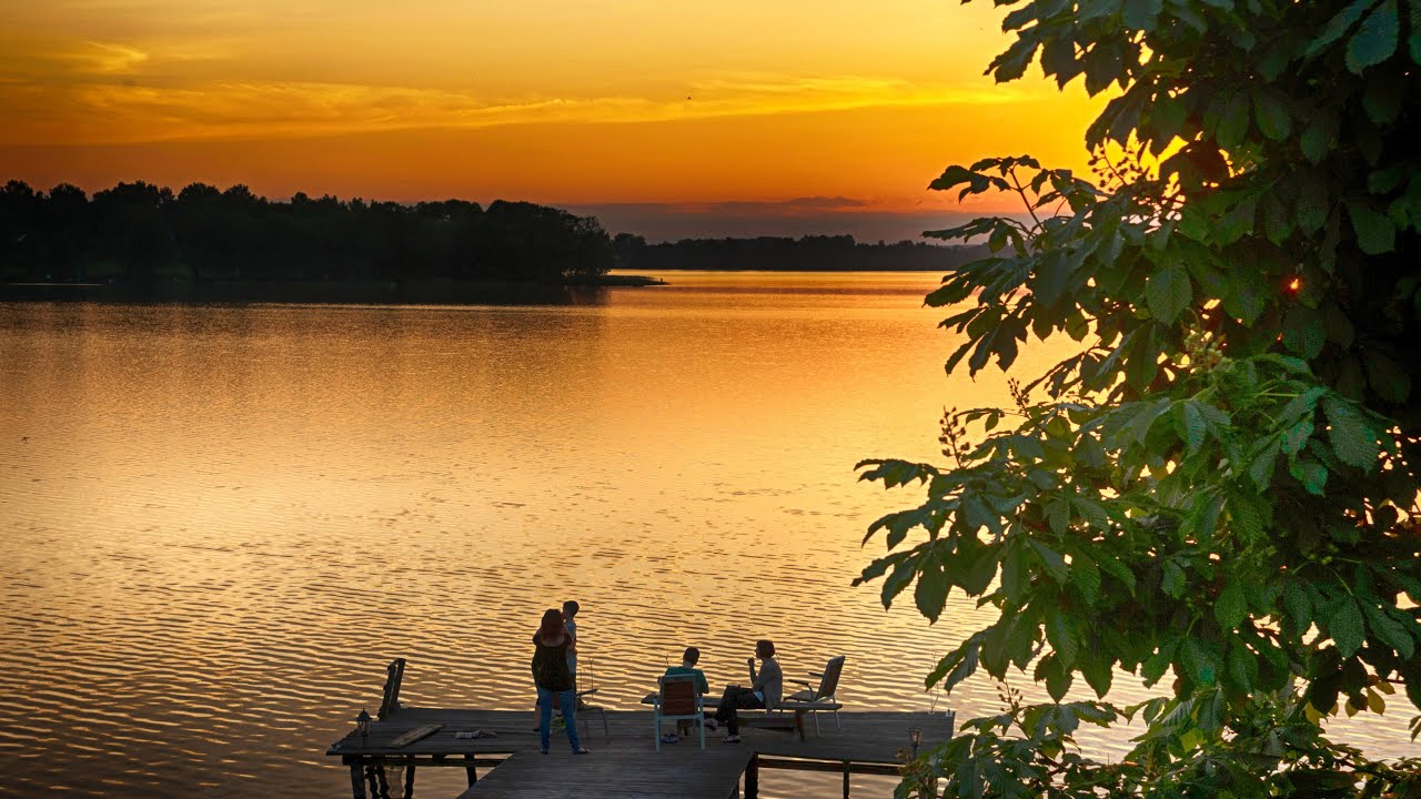 Jezioro Wulpińskie  w Dorotowie k. Olsztyna