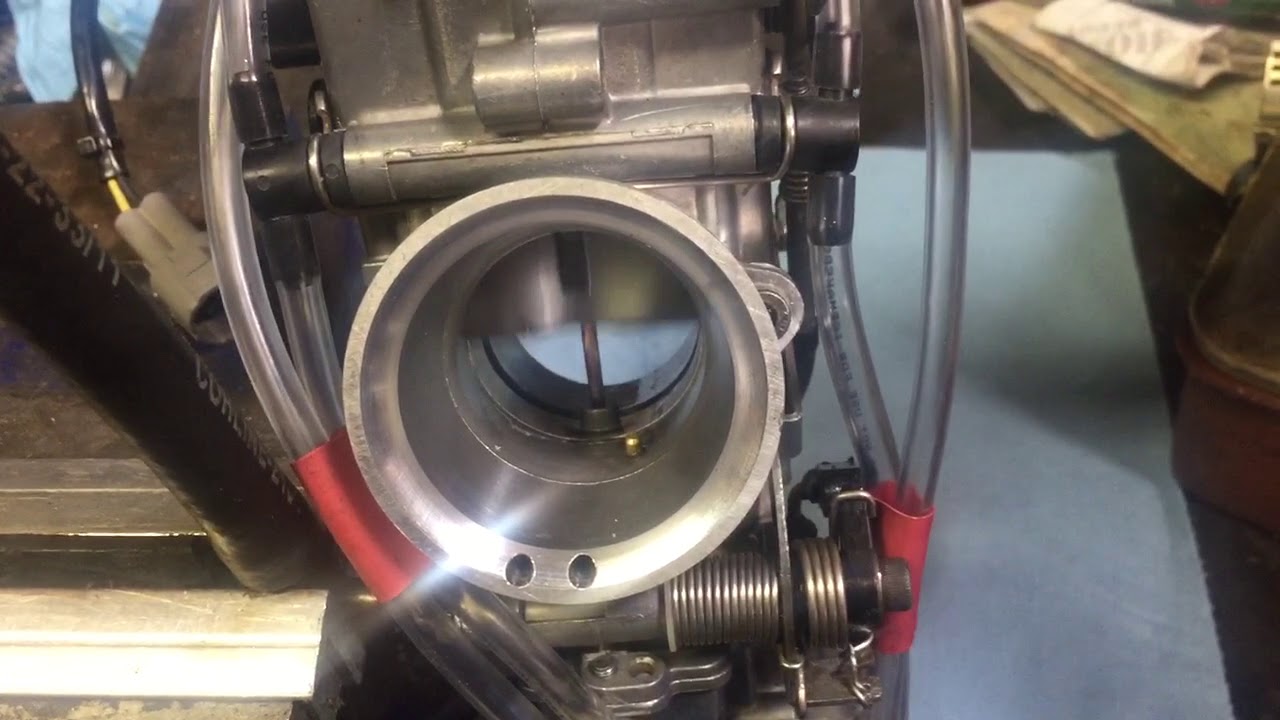 Kehin FCR39MM Accelerator pump test YouTube