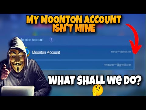 MOONTON ACCOUNT ISN'T MINE. WHAT SHALL WE DO?