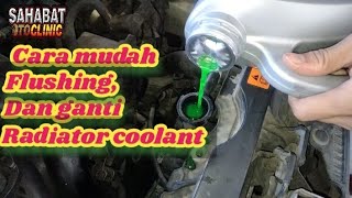 Cara Flushing Air Radiator Coolant Dengan Mudah Tanpa Peralatan Khusus.
