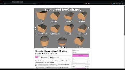 Free Google Maps in Blender - BLOSM Addon