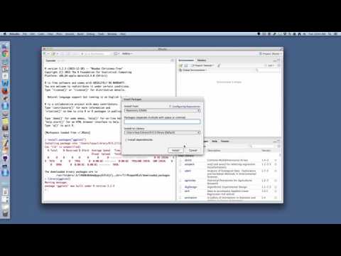 RStudio Basics: Install and Load R Packages