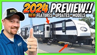 Everything New for 2024 with Cherokee, Grey Wolf, Wolf Pup, and NEW Wolf Den Campers Preview!!