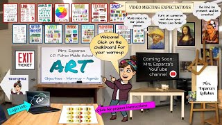 Walkthrough of Bitmoji Classroom Examples