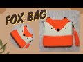 Simple fox bag kiddo bag