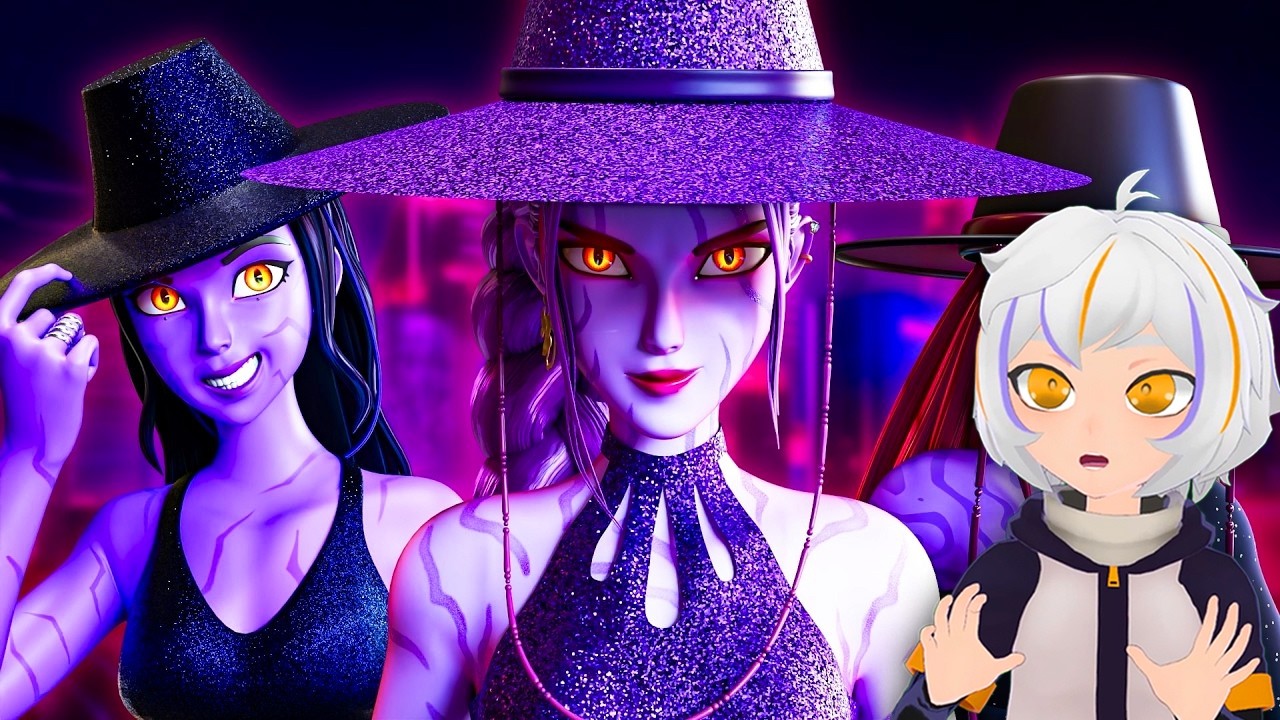 ¡RUMI, MIRA Y ZOEY se convierten en DEMONIOS! | ChuyMine REACCIONA a KPop Demon Hunters