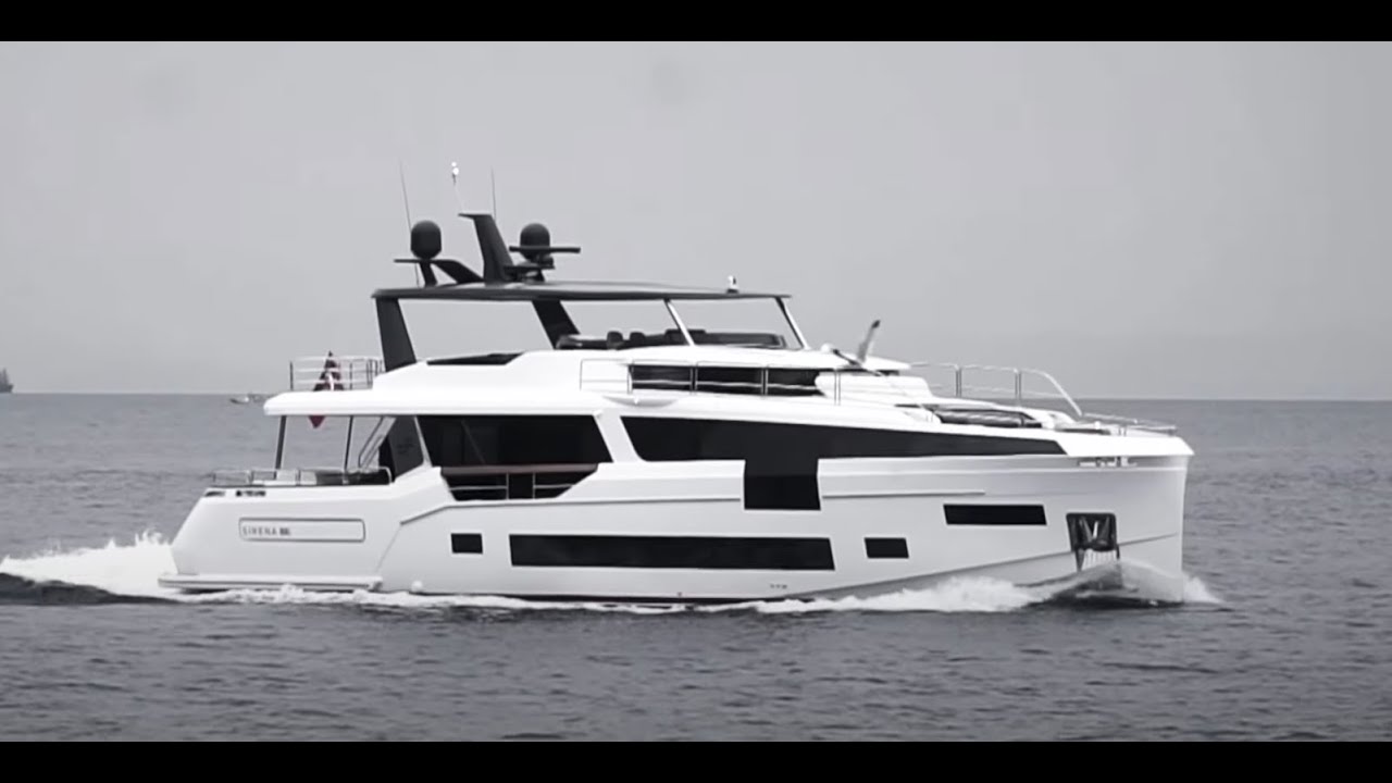 88 Sirena Yacht Walkthrough [Cannes Yachting Festival]