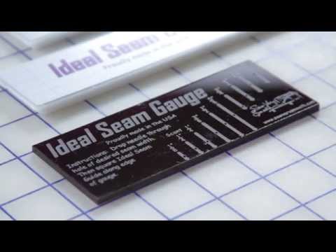 Ideal Seam Guide Tutorial  How to use the Ideal Seam Gauge and Ideal Seam  Guide 