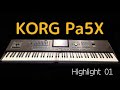 KORG Pa5X Highlight 01