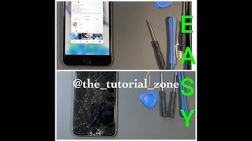 EASY! How to replace a badly shattered iPhone 6S Plus screen (Complete step-by-step guide)
