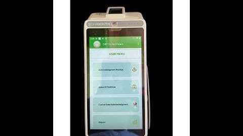 Visiontek VA 21 ANDROID POS TERMINAL WHITE COLOUR