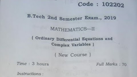Mathematics(II) question paper || AKU|| for 1st and 2nd semester