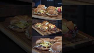 Start your day with Matt Hussey's Sausage, Egg & Cheese Breakfast Croissants made on the Blackstone.