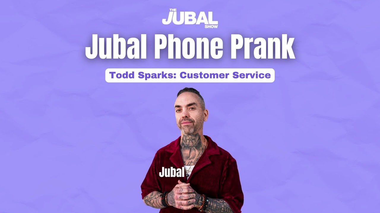 The Jubal Show's Jubal Phone Prank: Todd Sparks: Customer Service