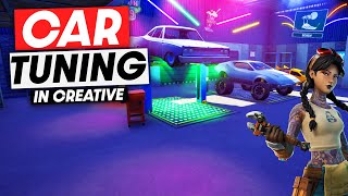 How to get CAR TUNING GARAGE in Fortnite Creative