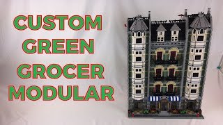 Custom Lego Green Grocer Modular MOC - Part 2