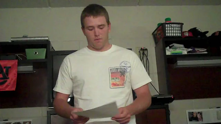 Drew Vaughan Informative Speech