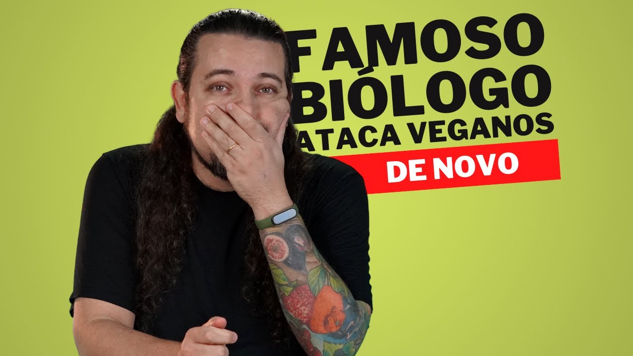 Famoso biólogo ataca veganos – de novo
