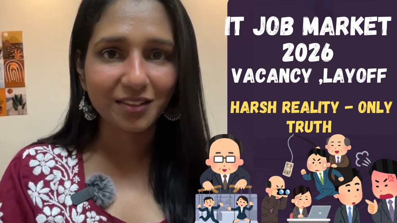 IT Job Market 2026 – Harsh Reality , Only Truth | Vacancy , LayOFFs ...