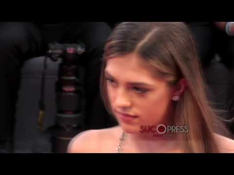 Video: La hija de Stallone se convirtió en la estrella del Festival de Cine de Venecia