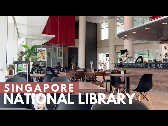 Explore National Singapore Library with me class=