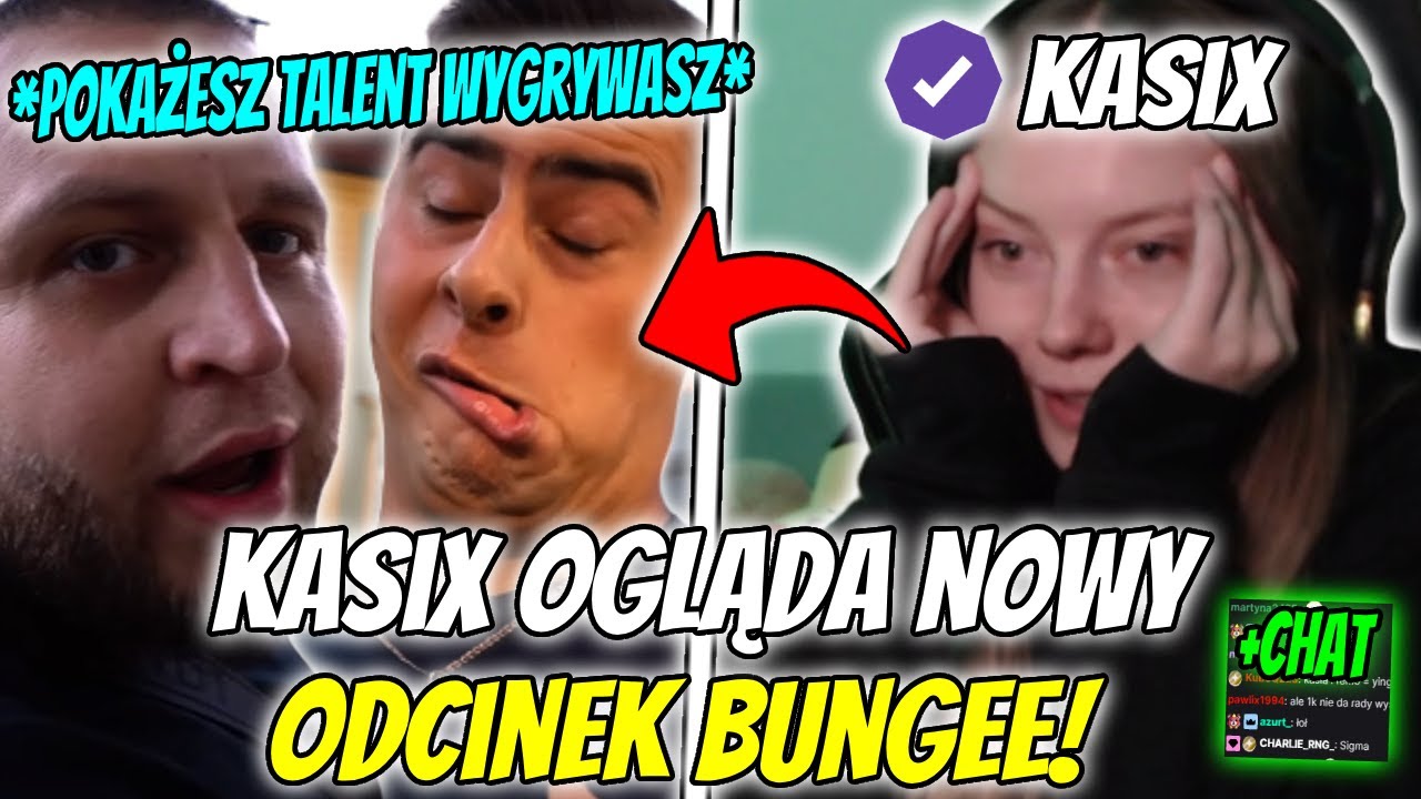 KASIX OGLĄDA NOWY ODCINEK BUNGEE! 