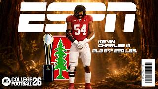 Can Big Kev CARRY to a NATIONAL CHAMPIONSHIP WIN? FULL SOPHOMORE SEASON! College Football 27