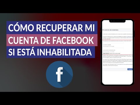 Cómo RECUPERAR mi CUENTA de Facebook si está INHABILITADA - Solución