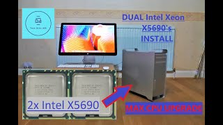 5,1 Mac Pro MAX CPU Upgrade - Dual INTEL XEON X5690S (12 cores, 24 Thread @3.46 gHz)