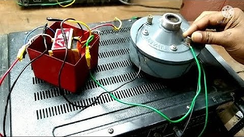 Connection LT transformer and testing