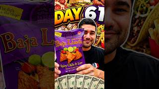 Day 61 Eating Only At Dollar Tree #shorts #food #review