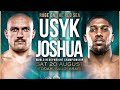 Anthony Joshua vs Oleksandr usyk REMATCH prediction🔥