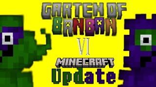Garten Of Banban 6 Minecraft - Official Trailer Update