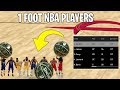 Making The Entire NBA 1 Foot Tall In NBA 2K19!