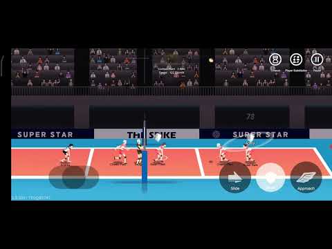 What a Rally match #thespikevolleyballgame #gaming