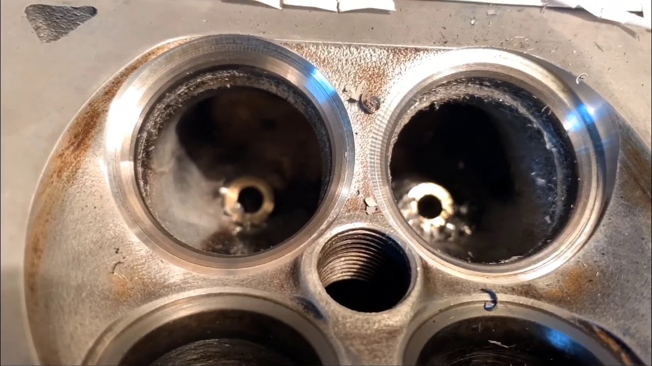 Ремонт головок блока цилиндров в Отрадном Ленинградской области. - YouTube