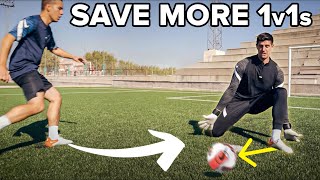 ULTIMATE 1v1 saving goalkeeper tutorial by Courtois