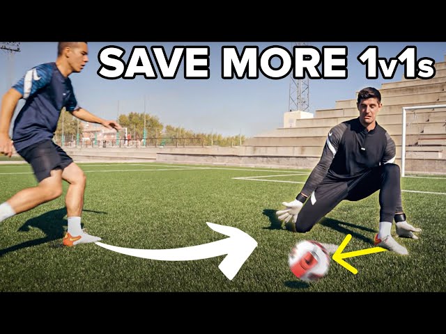 ULTIMATE 1v1 saving goalkeeper tutorial by Courtois class=