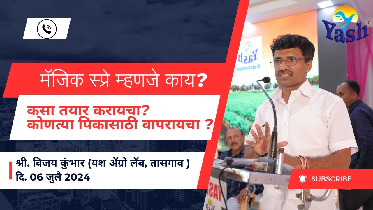 मॅजिक स्प्रे म्हणजे काय? तो कसा, कधी व कोणत्या पिकांनसाठी चालतो ?|FoundationPruning। grapes