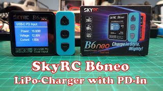 Perfect Charger for Microcrawler LiPos: SkyRC B6neo with PD-In