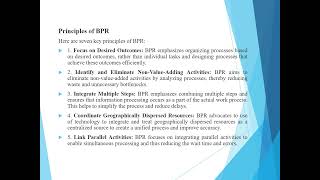 BUSINESS PROCESS REENGINEERING