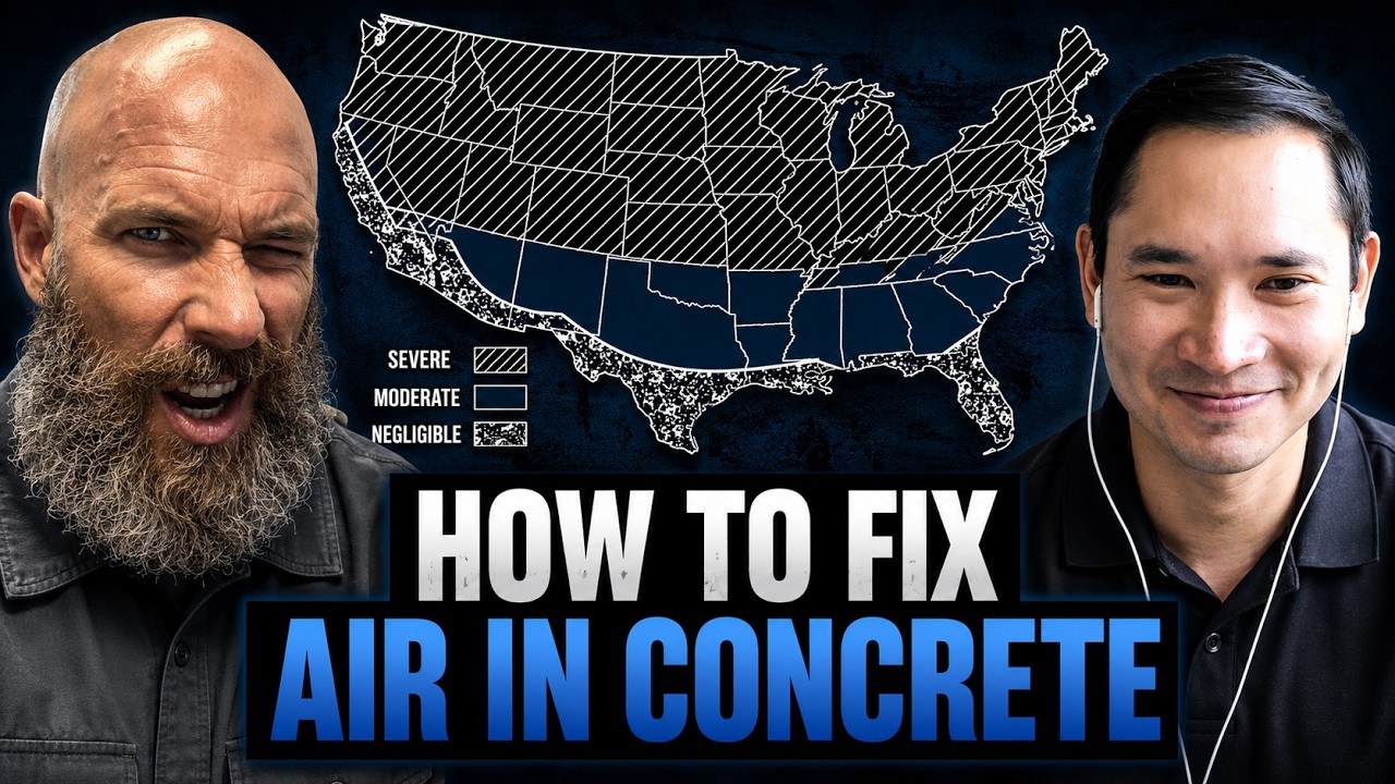 How to Fix Air in Concrete