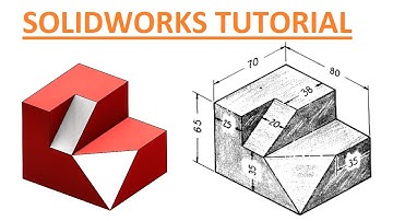Solidworks part exercise - 22 || 2d drawing in description ||