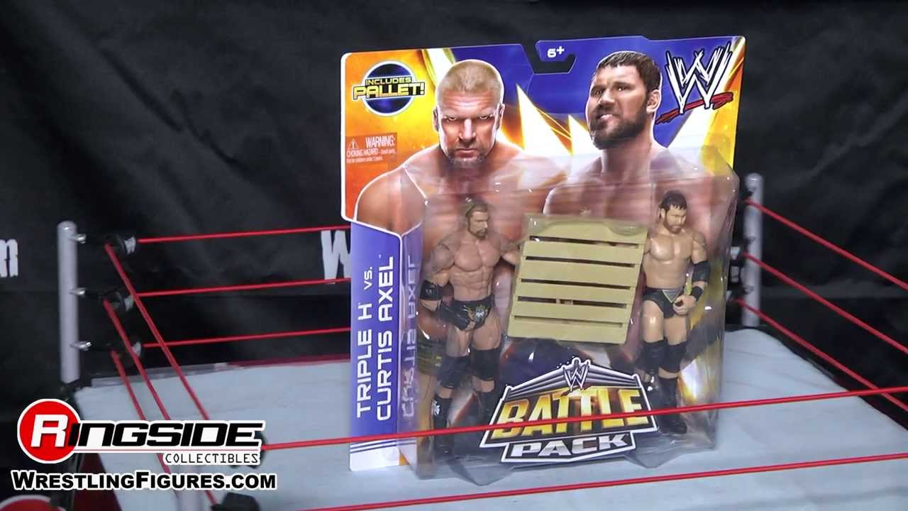 Triple H & Curtis Axel - Mattel WWE Battle Packs 26 Wrestling Figures - RSC Figure Insider